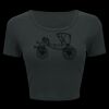 Ladies' Poly-Cotton Crop T-Shirt Thumbnail