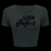 Ladies' Poly-Cotton Crop T-Shirt Thumbnail
