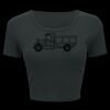 Ladies' Poly-Cotton Crop T-Shirt Thumbnail