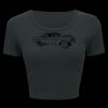 Ladies' Poly-Cotton Crop T-Shirt Thumbnail