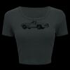 Ladies' Poly-Cotton Crop T-Shirt Thumbnail