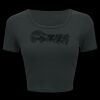 Ladies' Poly-Cotton Crop T-Shirt Thumbnail