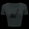Ladies' Poly-Cotton Crop T-Shirt Thumbnail
