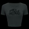 Ladies' Poly-Cotton Crop T-Shirt Thumbnail