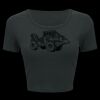 Ladies' Poly-Cotton Crop T-Shirt Thumbnail