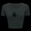 Ladies' Poly-Cotton Crop T-Shirt Thumbnail