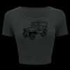 Ladies' Poly-Cotton Crop T-Shirt Thumbnail