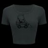 Ladies' Poly-Cotton Crop T-Shirt Thumbnail