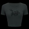 Ladies' Poly-Cotton Crop T-Shirt Thumbnail