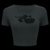 Ladies' Poly-Cotton Crop T-Shirt Thumbnail