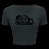 Ladies' Poly-Cotton Crop T-Shirt Thumbnail