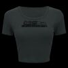 Ladies' Poly-Cotton Crop T-Shirt Thumbnail