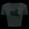 Ladies' Poly-Cotton Crop T-Shirt Thumbnail