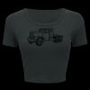 Ladies' Poly-Cotton Crop T-Shirt Thumbnail