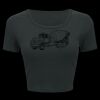 Ladies' Poly-Cotton Crop T-Shirt Thumbnail