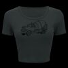 Ladies' Poly-Cotton Crop T-Shirt Thumbnail
