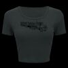 Ladies' Poly-Cotton Crop T-Shirt Thumbnail