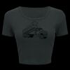 Ladies' Poly-Cotton Crop T-Shirt Thumbnail