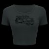 Ladies' Poly-Cotton Crop T-Shirt Thumbnail