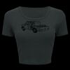 Ladies' Poly-Cotton Crop T-Shirt Thumbnail