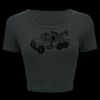 Ladies' Poly-Cotton Crop T-Shirt Thumbnail