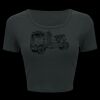 Ladies' Poly-Cotton Crop T-Shirt Thumbnail