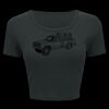 Ladies' Poly-Cotton Crop T-Shirt Thumbnail