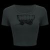 Ladies' Poly-Cotton Crop T-Shirt Thumbnail