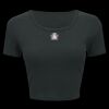 Ladies' Poly-Cotton Crop T-Shirt Thumbnail