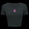 Ladies' Poly-Cotton Crop T-Shirt Thumbnail