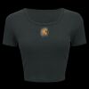 Ladies' Poly-Cotton Crop T-Shirt Thumbnail