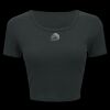 Ladies' Poly-Cotton Crop T-Shirt Thumbnail