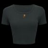 Ladies' Poly-Cotton Crop T-Shirt Thumbnail