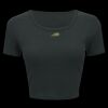 Ladies' Poly-Cotton Crop T-Shirt Thumbnail