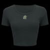 Ladies' Poly-Cotton Crop T-Shirt Thumbnail