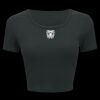 Ladies' Poly-Cotton Crop T-Shirt Thumbnail