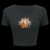 Ladies' Poly-Cotton Crop T-Shirt Thumbnail