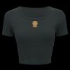 Ladies' Poly-Cotton Crop T-Shirt Thumbnail