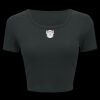 Ladies' Poly-Cotton Crop T-Shirt Thumbnail