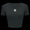 Ladies' Poly-Cotton Crop T-Shirt Thumbnail