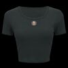 Ladies' Poly-Cotton Crop T-Shirt Thumbnail