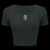 Ladies' Poly-Cotton Crop T-Shirt Thumbnail