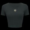 Ladies' Poly-Cotton Crop T-Shirt Thumbnail