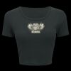Ladies' Poly-Cotton Crop T-Shirt Thumbnail