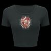 Ladies' Poly-Cotton Crop T-Shirt Thumbnail