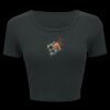 Ladies' Poly-Cotton Crop T-Shirt Thumbnail