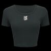 Ladies' Poly-Cotton Crop T-Shirt Thumbnail
