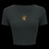 Ladies' Poly-Cotton Crop T-Shirt Thumbnail