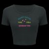 Ladies' Poly-Cotton Crop T-Shirt Thumbnail