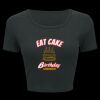 Ladies' Poly-Cotton Crop T-Shirt Thumbnail